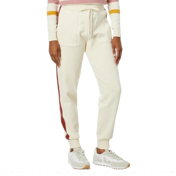 Pendleton loungewear joggers cream and orange large - Picture 1 of 6